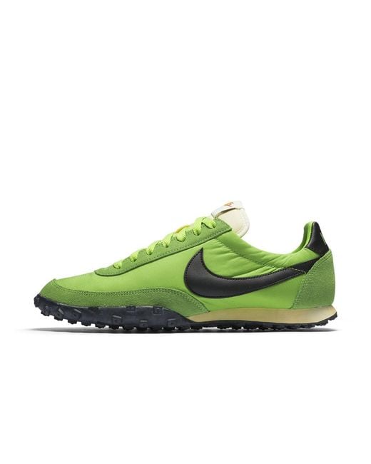 Nike mens off white waffle racer Leather Waffle Racer 17 Premium Men's Shoe in Green for Men