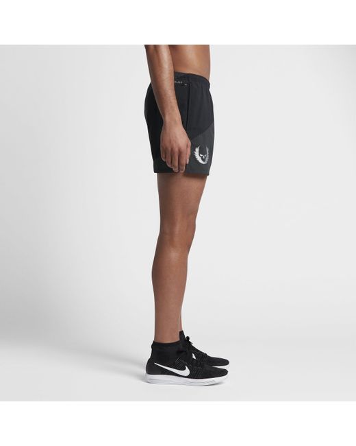 Nike Synthetic Flex 'oregon Project' Men's 5" Running Shorts in  Black,Anthracite (Black) for Men | Lyst UK