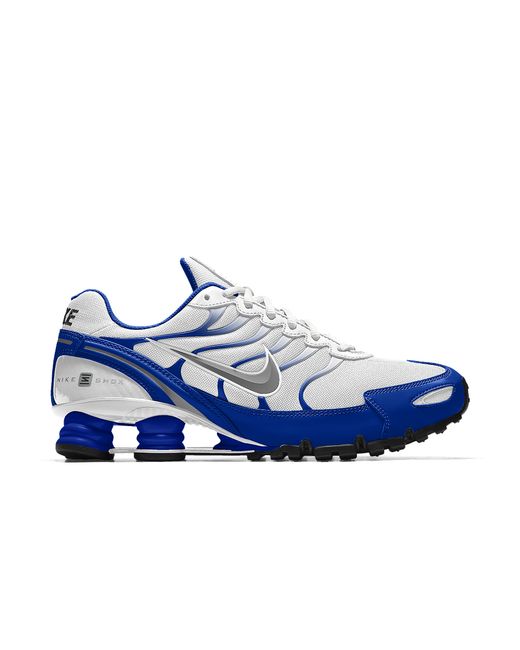 Nike Shox Turbo Vi Id Men's Shoe in White (Blue) for Men | Lyst