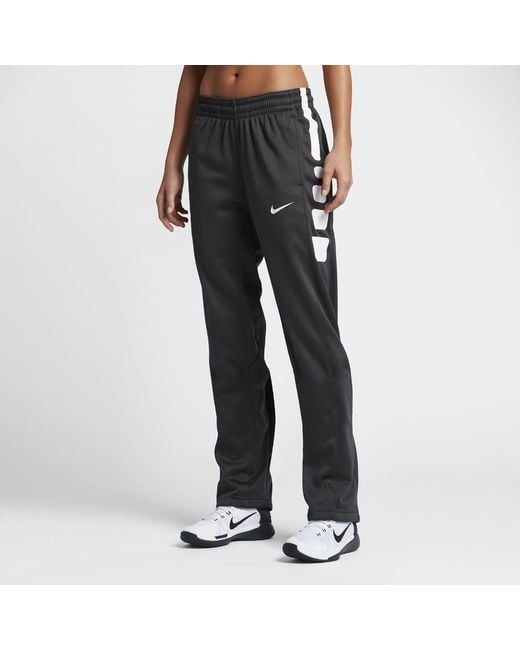 Nike Elite Women's Basketball Pants in Black | Lyst