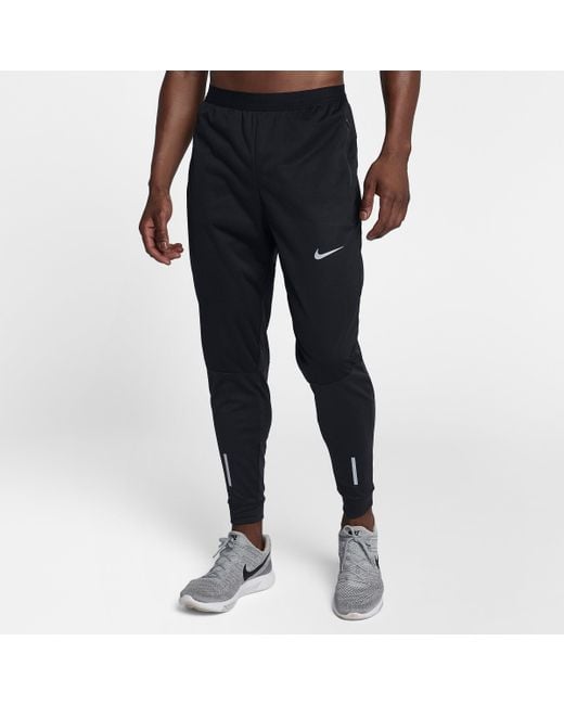 Nike Shield Phenom Men's Running Pants in Black for Men | Lyst UK