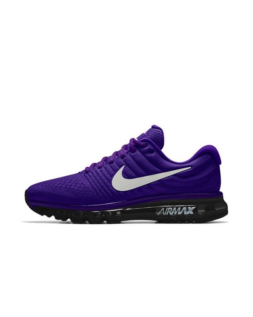 Nike Purple Air Max 2017 Id Women's Running Shoe
