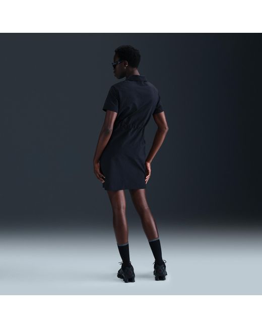 Nike Sportswear Everything Wovens Short-Sleeve Mini Dress in