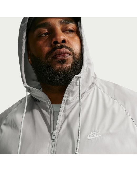 Nike Blue Windrunner Lined Jacket for men