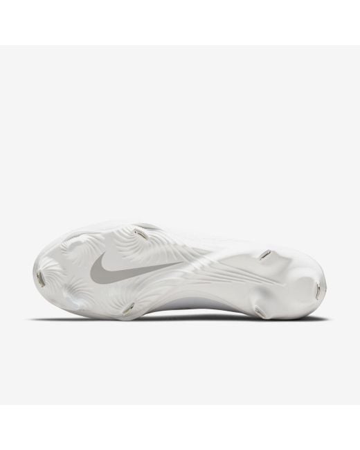 Nike React Vapor Ultrafly Elite 4 Baseball Cleat in White for Men