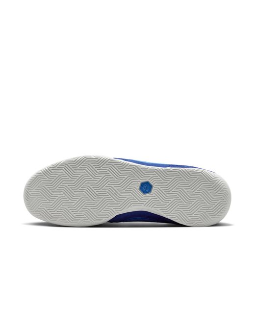 Nike Blue Tiempo Streetgato Prm Indoor/Court Low-Top Soccer Shoes for men