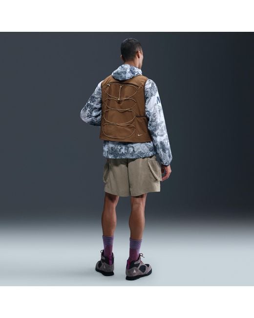 Nike Brown Acg "Death Bloom" Vest for men