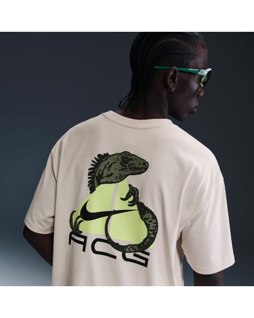 売切れ前に NIKE ACG DRI-FIT T-SHIRT 大胆＆ゆったりデザイン◎ Nike Acg Dri-Fit T-Shirt in Blue for Men | Lyst