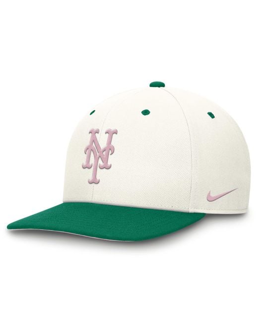 Nike Green New York Mets Sail Pro Dri-fit Mlb Adjustable Hat