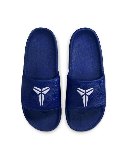 Nike Blue Kobe Offcourt Slides for men