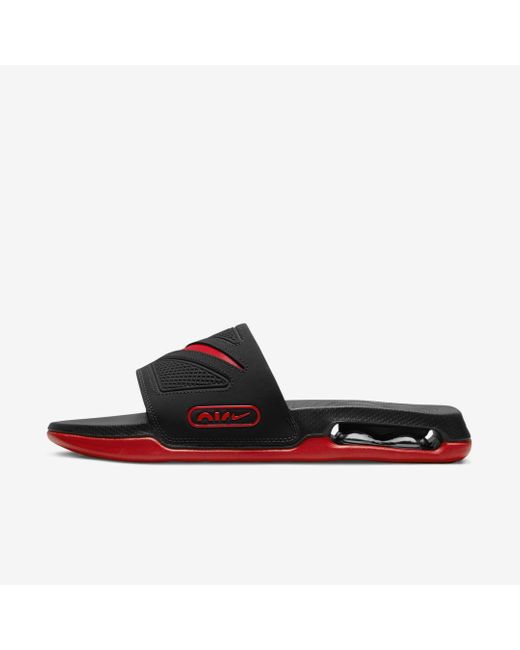 Nike Air Max Cirro Slides in Black,University Red,University (Red) for Men | Lyst