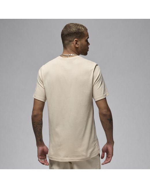 Nike Jordan Brand T-shirt in het Natural voor heren
