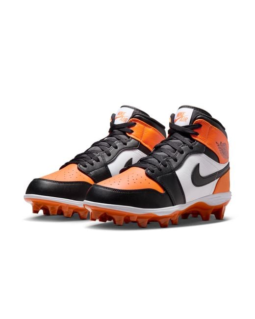Nike Blue 1 Mid Td Football Cleat for men