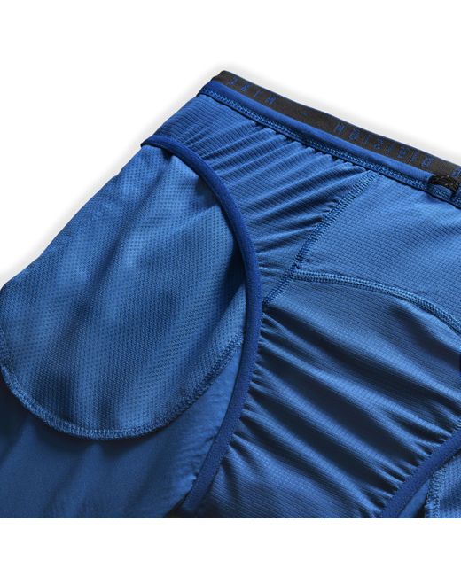 Nike Blue Running Division Dri-fit Adv 4" Brief-lined Running Shorts for men