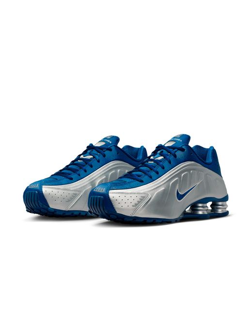 Nike Blue Shox R4 Shoes for men