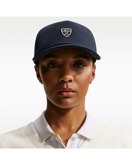 Nike Blue Pro Unstructured Par Golf Cap