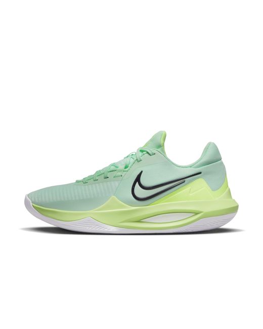 precision 6 basketball shoes green