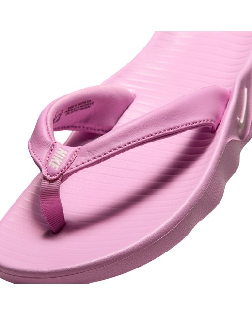 Nike Purple Marina Slides