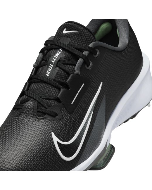 Nike Black Air Zoom Infinity Tour 2 Golf Shoes (wide) for men