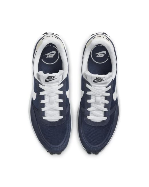 Nike Blue Waffle Nav Shoes for men