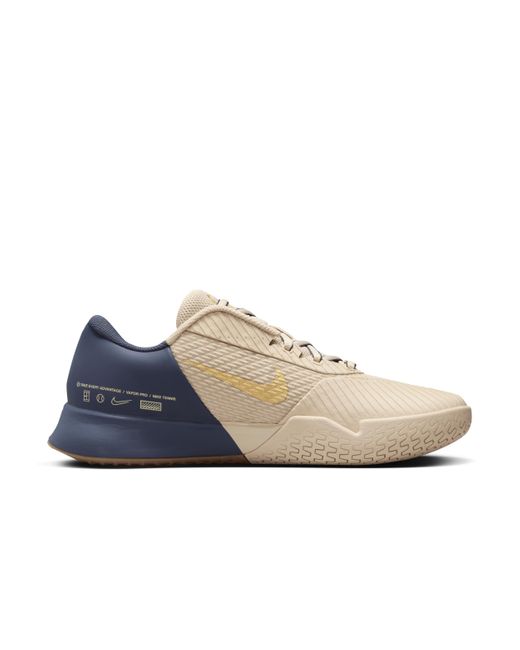 Nike Brown Court Vapor Pro 2 Premium Hard Court Tennis Shoes for men