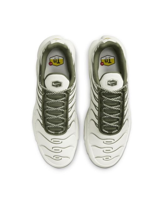 Nike Gray Air Max Plus Shoes for men