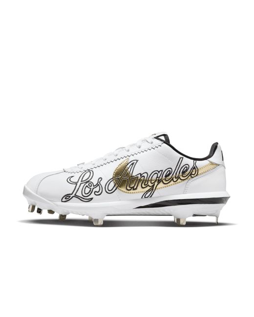 white nike baseball cleats