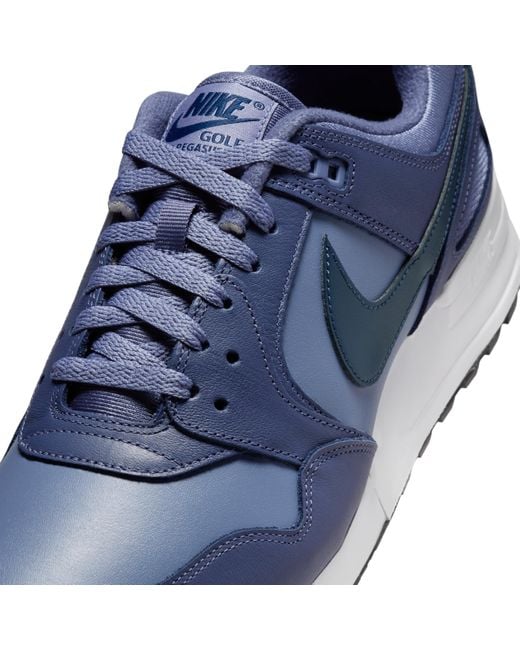 Nike Blue Air Pegasus '89 G Golf Shoes for men