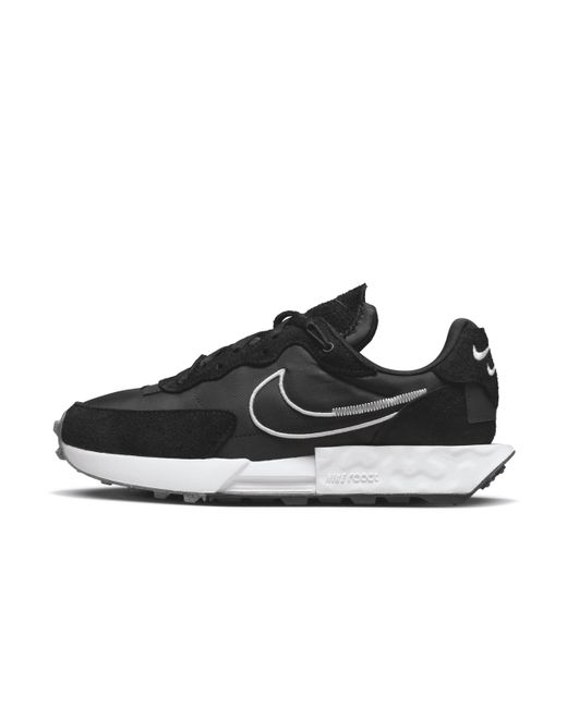 Nike Fontanka Waffle Shoes in Black | Lyst