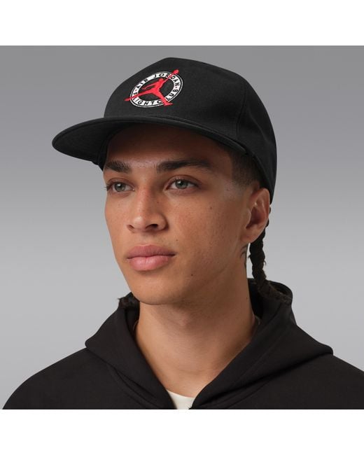 black nike flat bill hat