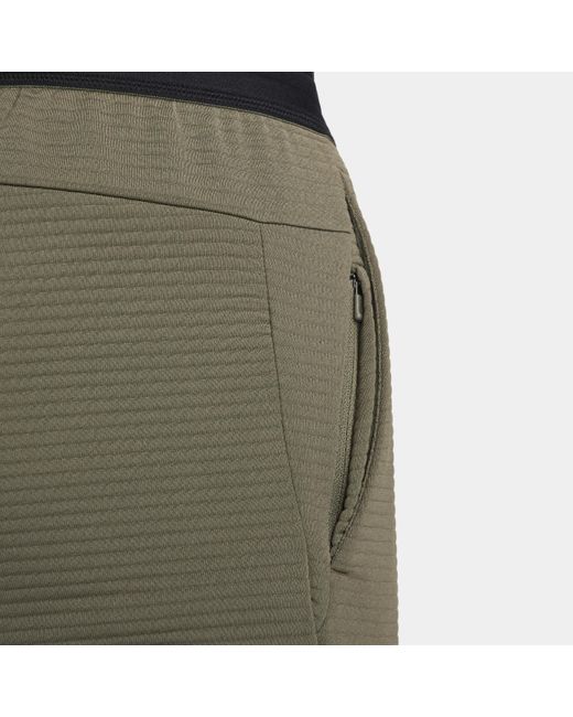 Nike Green Dri-fit Fleece Fitness Pants for men