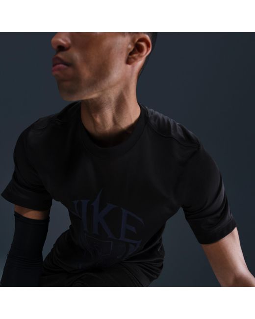 Nike Black Dri-Fit Basketball T-Shirt for men