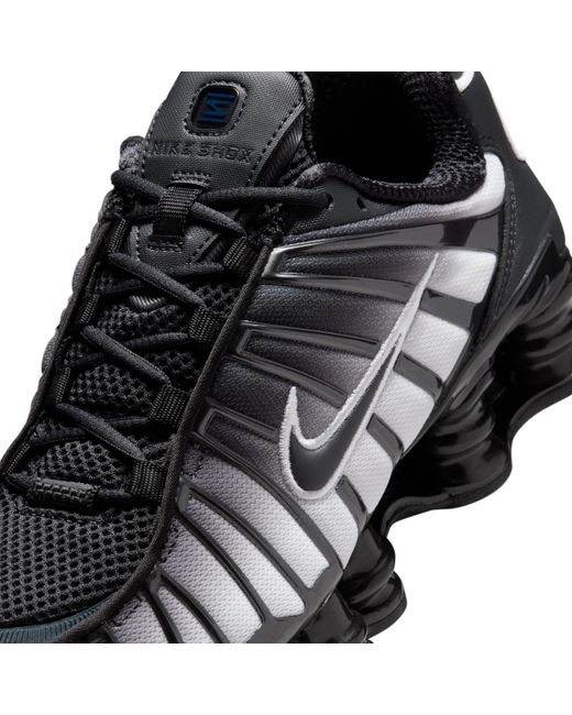 Nike Black Shox Tl Fade Shoes