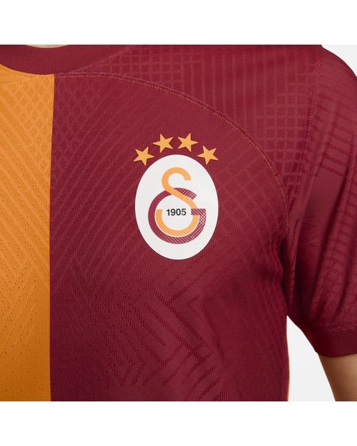Nike Red Galatasaray 2023/24 Match Home Dri-fit Adv Short-sleeve Football Shirt Polyester for men
