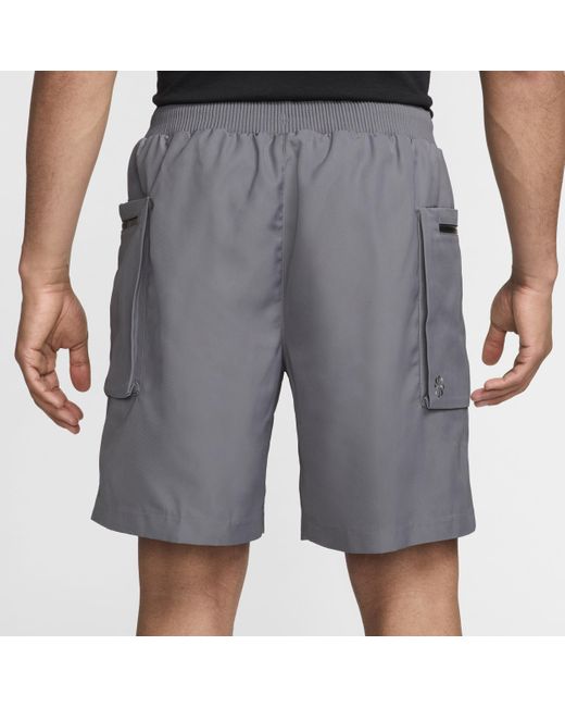 Nike Blue Sportswear Tech Pack Woven Utility Shorts for men