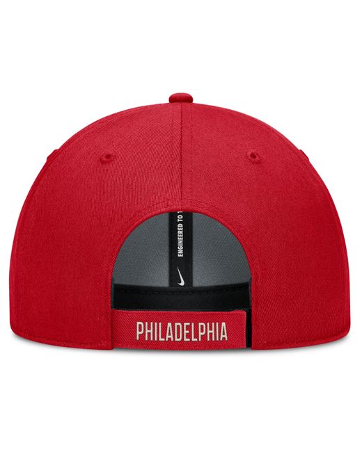 Nike Red Philadelphia Phillies Statement Club Dri-Fit Mlb Adjustable Hat for men
