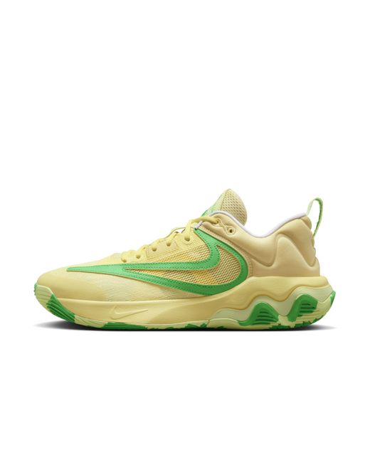 Nike Green Giannis Immortality 3 Basketball Shoes for men