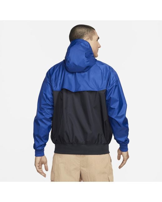 Nike Chelsea Sport Essentials Windrunner Football Hooded Woven Jacket  50% Recycled Polyester in Blue for Men Lyst UK