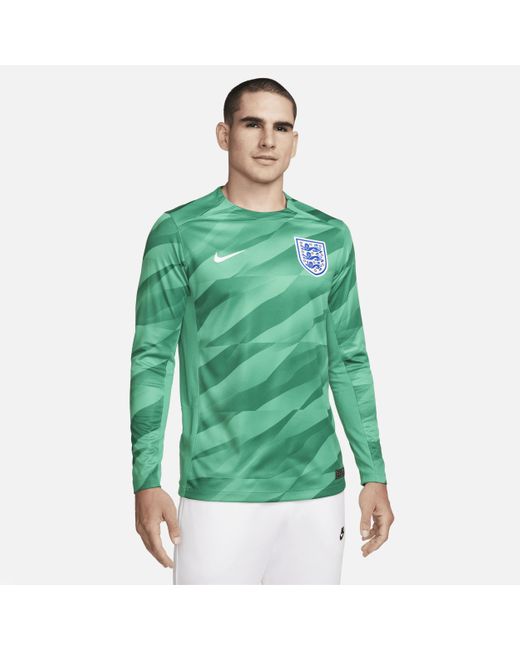 Nike England 2023/24 Stadium Goalkeeper Drifit Football Shirt in Green for Men Lyst UK
