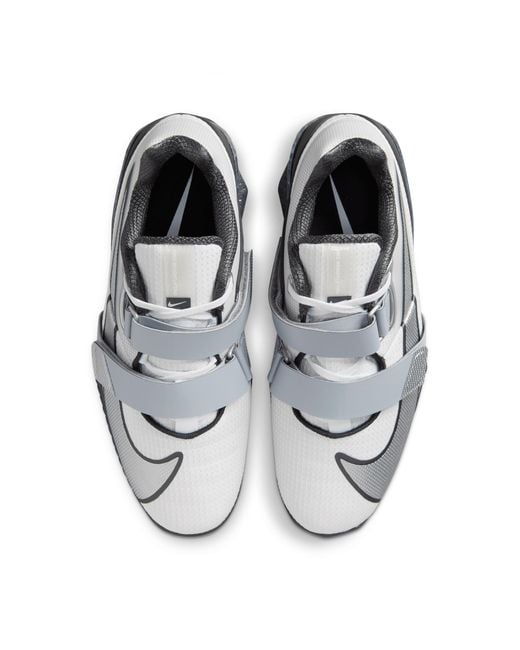 Nike Gray Romaleos 4 Weightlifting Shoes for men