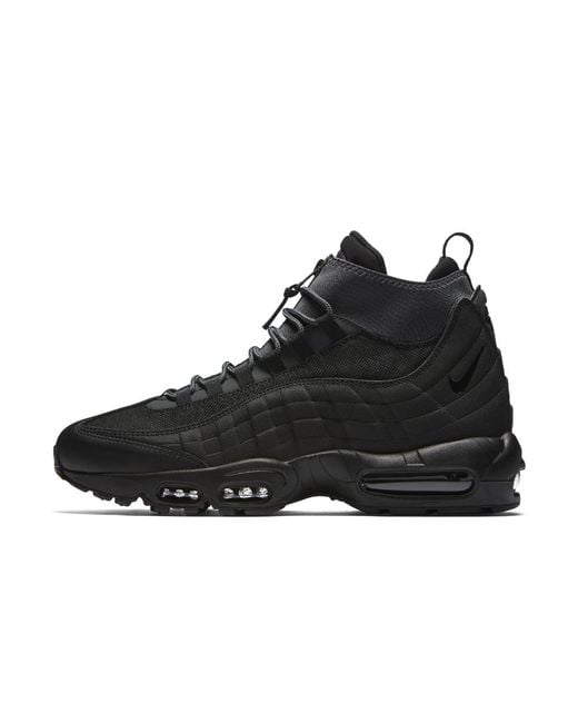 Nike Leather Air Max 95 Sneakerboot Men's Boot in Black/Anthracite/White  (Black) for Men | Lyst