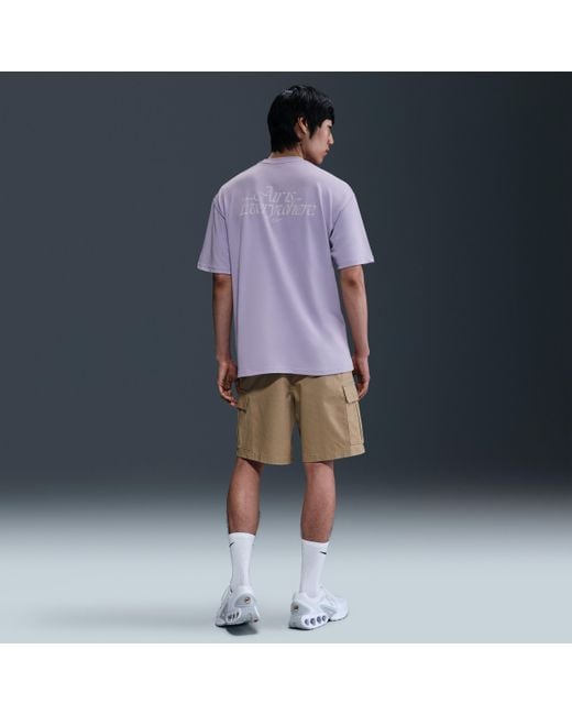 Nike Purple Sportswear Max90 T-Shirt for men