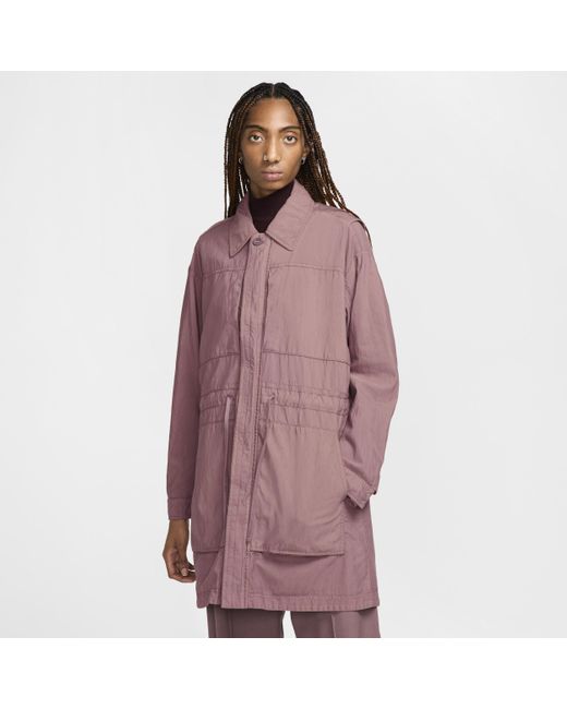 Nike Purple Every Stitch Considered Shop Coat