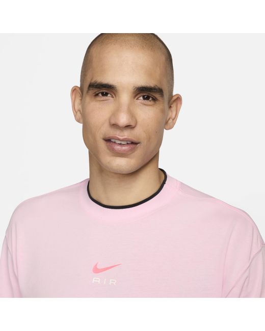 Nike Pink Air T-shirt Cotton for men