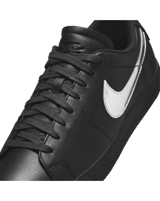 Nike Black Sb Zoom Blazer Low X Dancer Skateboards Shoes for men