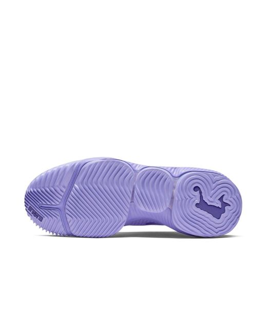 Nike Lebron 16 Low Basketball Shoe Purple for Men Lyst