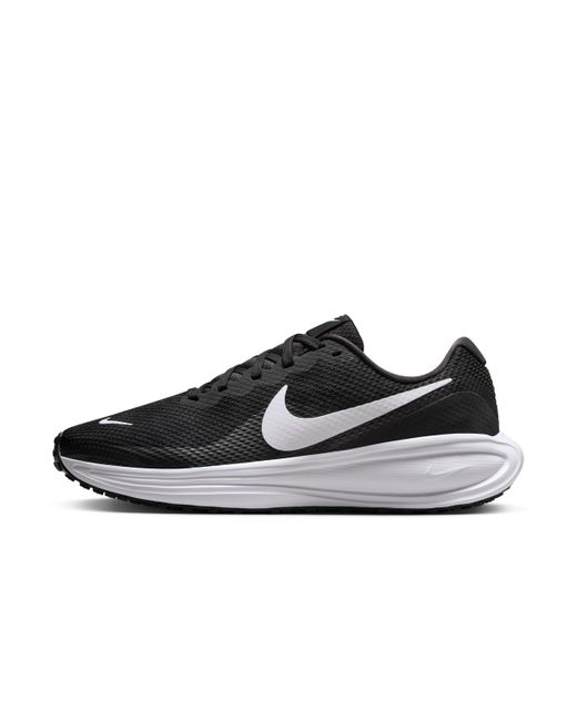 Nike Black Revolution 8 Road Running Shoes (Extra Wide)