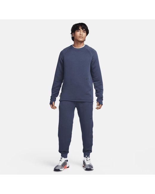 Nike Blue A.p.s. Therma-fit Versatile Pants for men