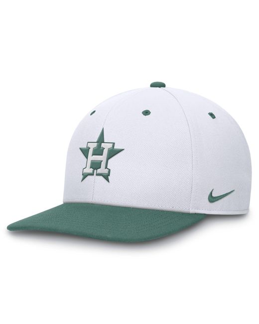 Nike Blue Houston Astros Bicoastal 2-tone Pro Dri-fit Mlb Adjustable Hat