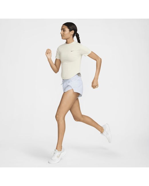 Nike White Running Division Dri-fit Adv Short-sleeve Running Top